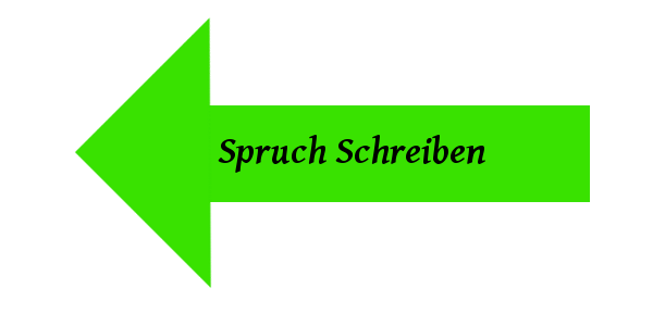 Spruch Schreiben